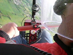 Photo d'un pilote d'ULM